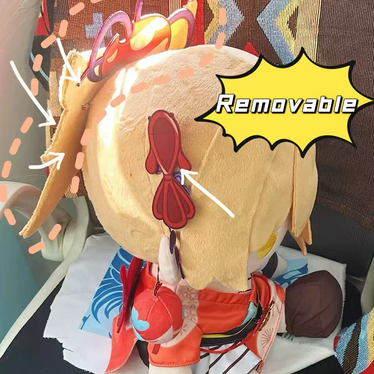 Smile House Fanmade Plushies Staring Eyes Plush Doll 40CM Style3