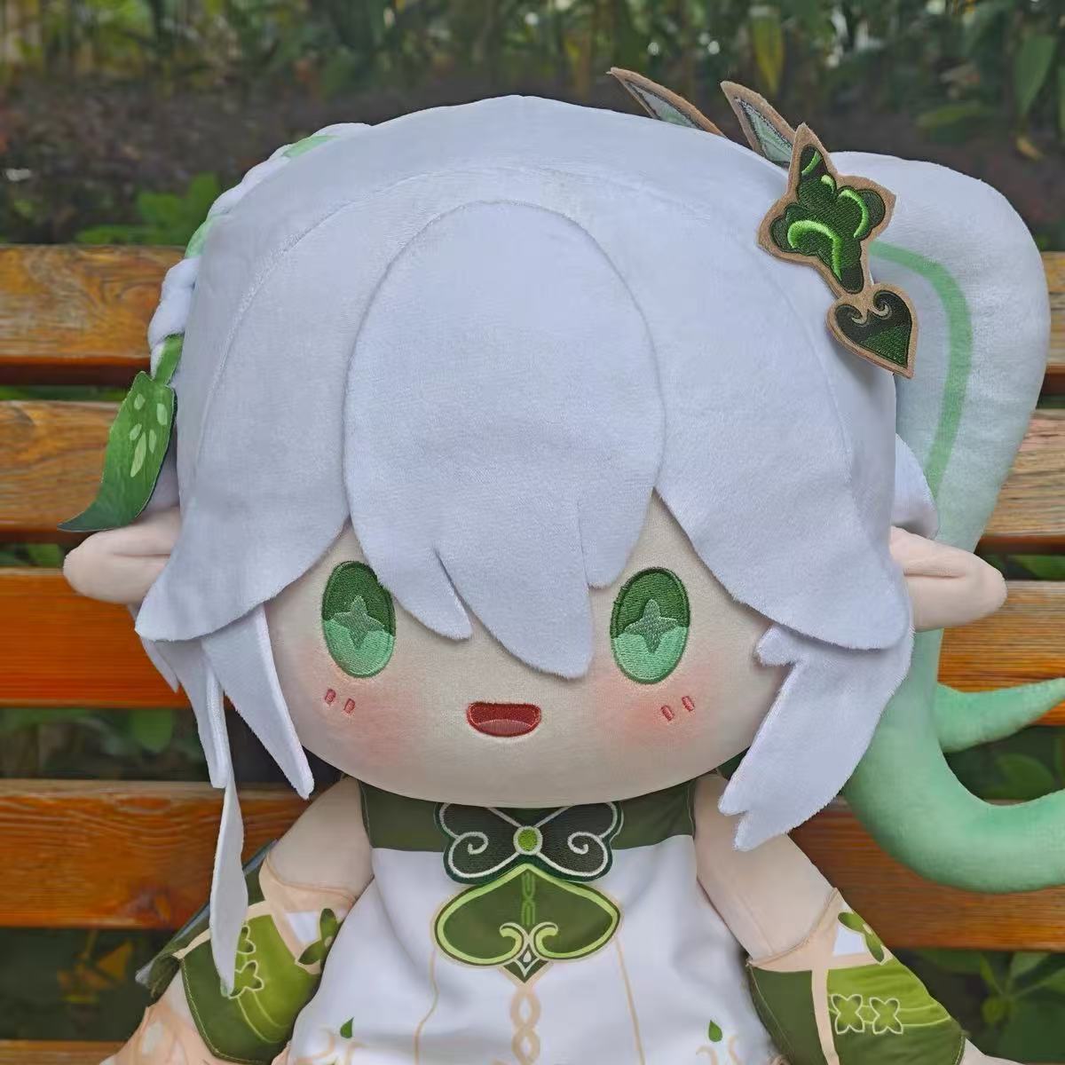 Smile House Fanart Plushtoy Green Color Plushies Staring 40CM Plush Doll