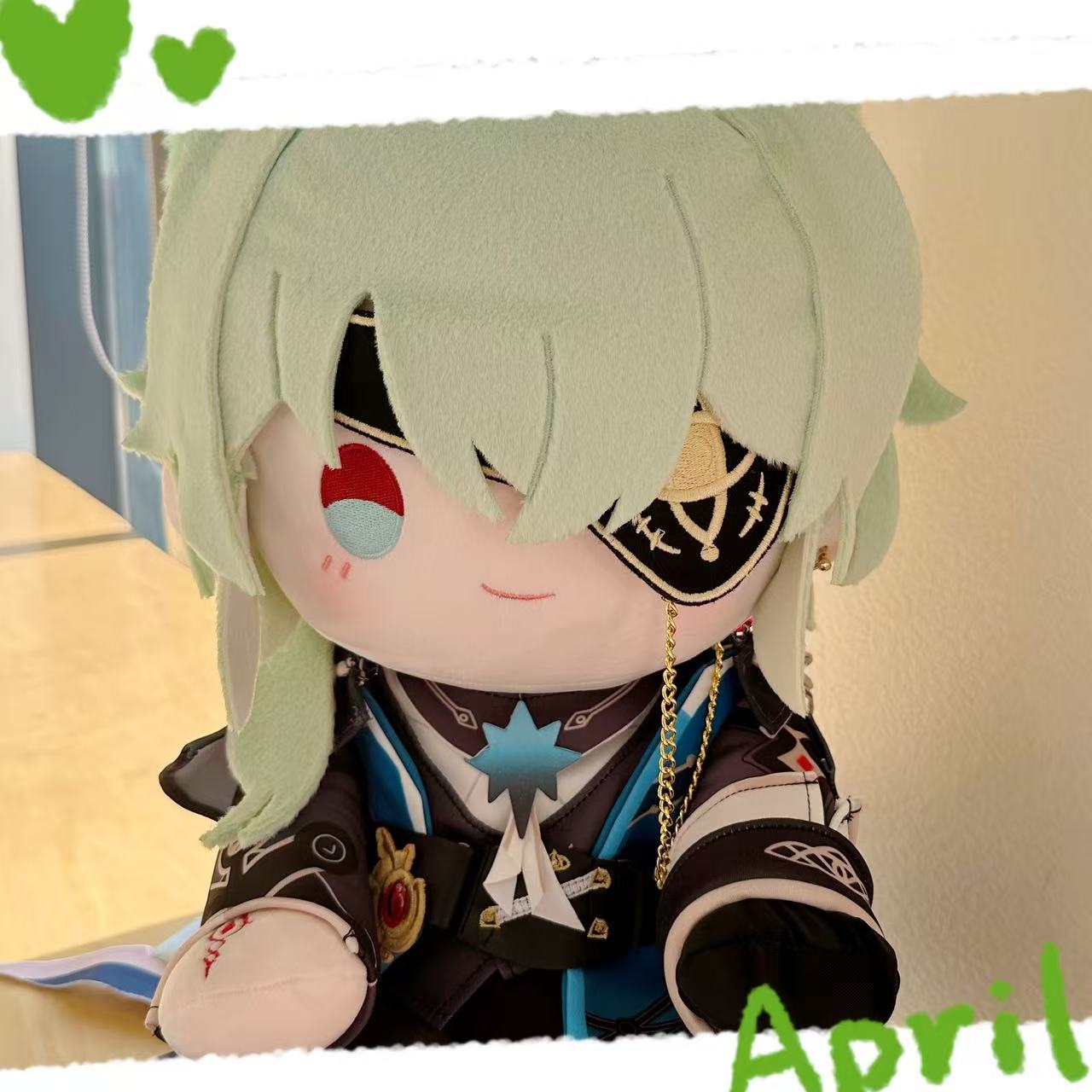 【Free Shipping】Smile House Honkai Star Rail Anaxa Staring Eyes 40CM Plush Doll