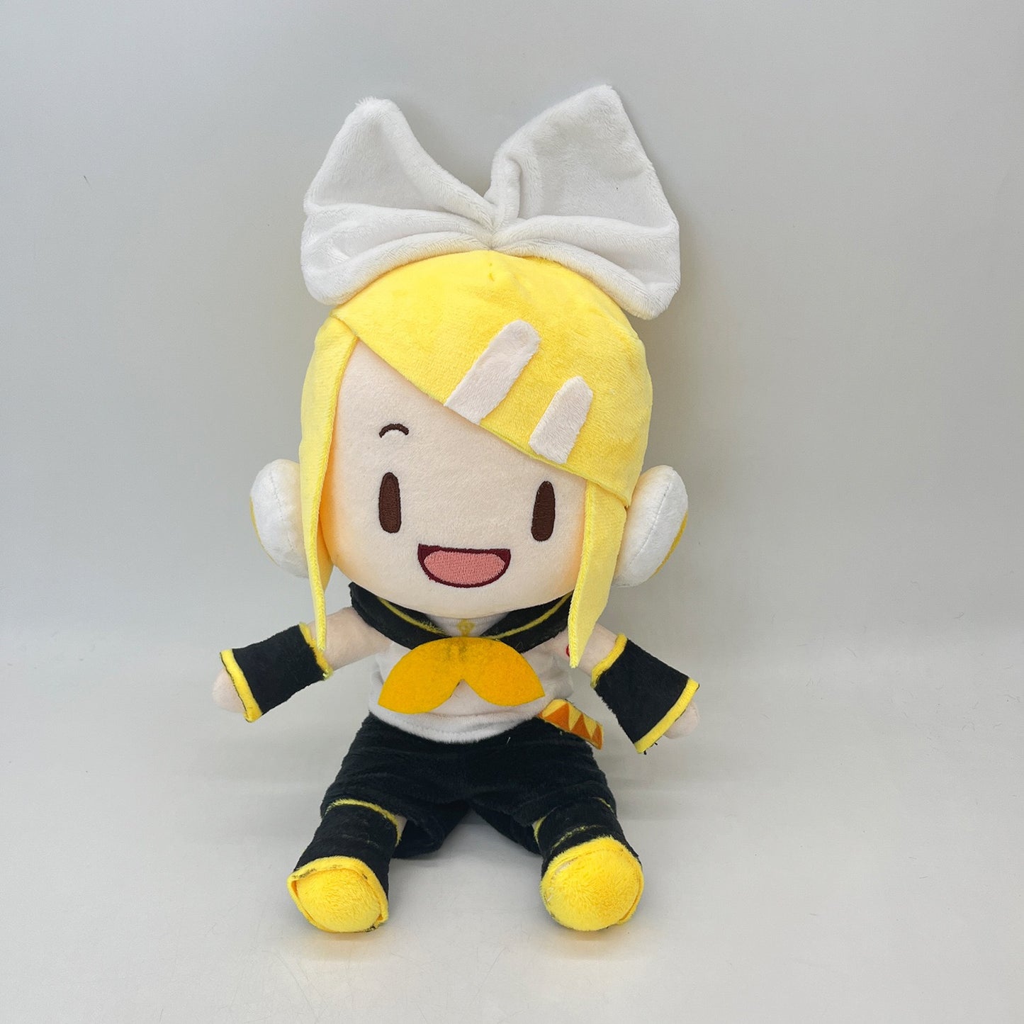 Smile House Green V Singer Twins Rin Len Plush Doll 28CM