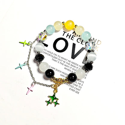 Smile House Fanmade Inspired LN Handemade Round Bracelet