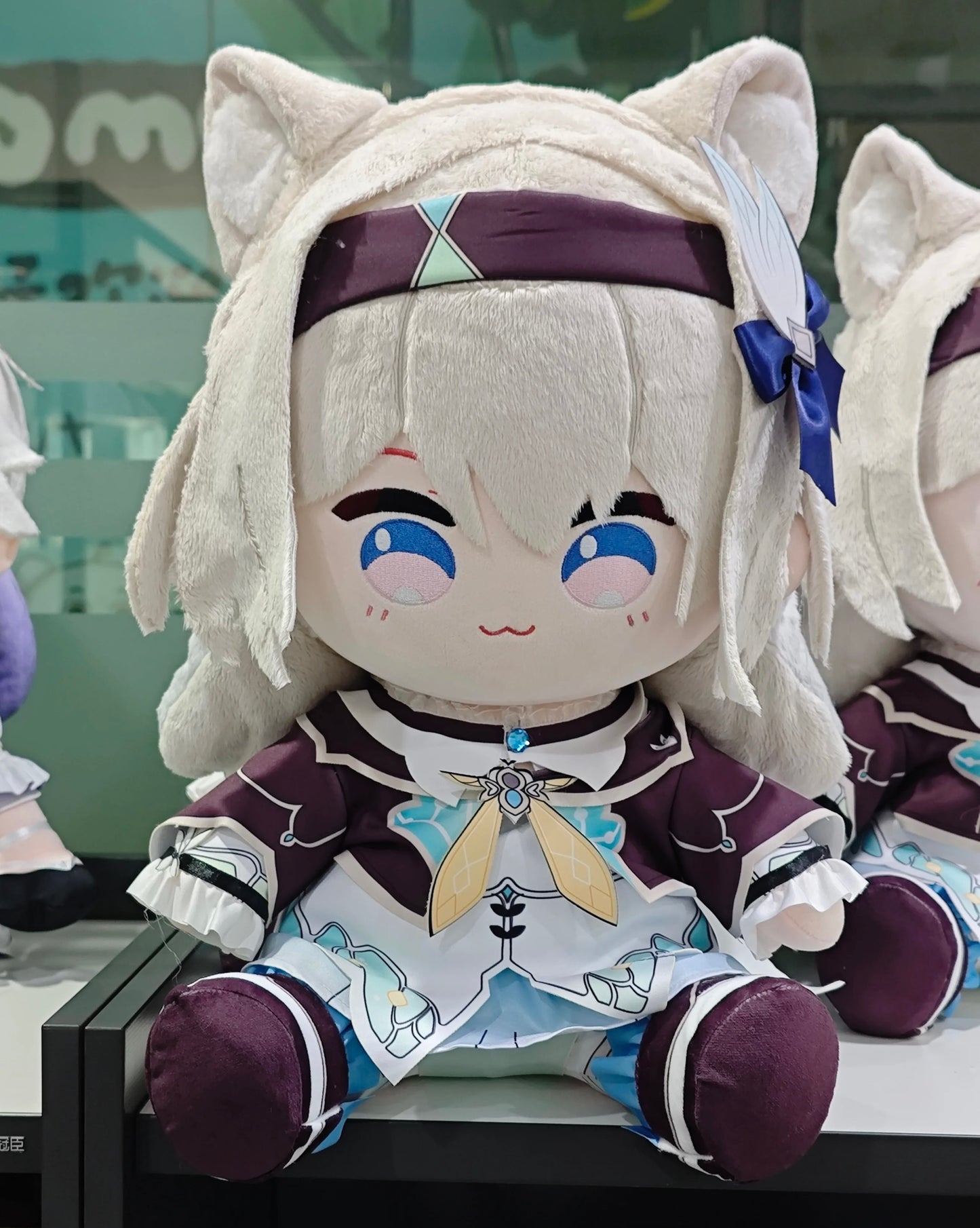 Smile House Honkai Star Rail Plushies Firefly Four Style Face 40CM Plush Doll