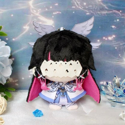 Smile House Genshin Impact Columbina 'Damselette' Snezhnaya Sandrone Cloak Plush Doll 12CM