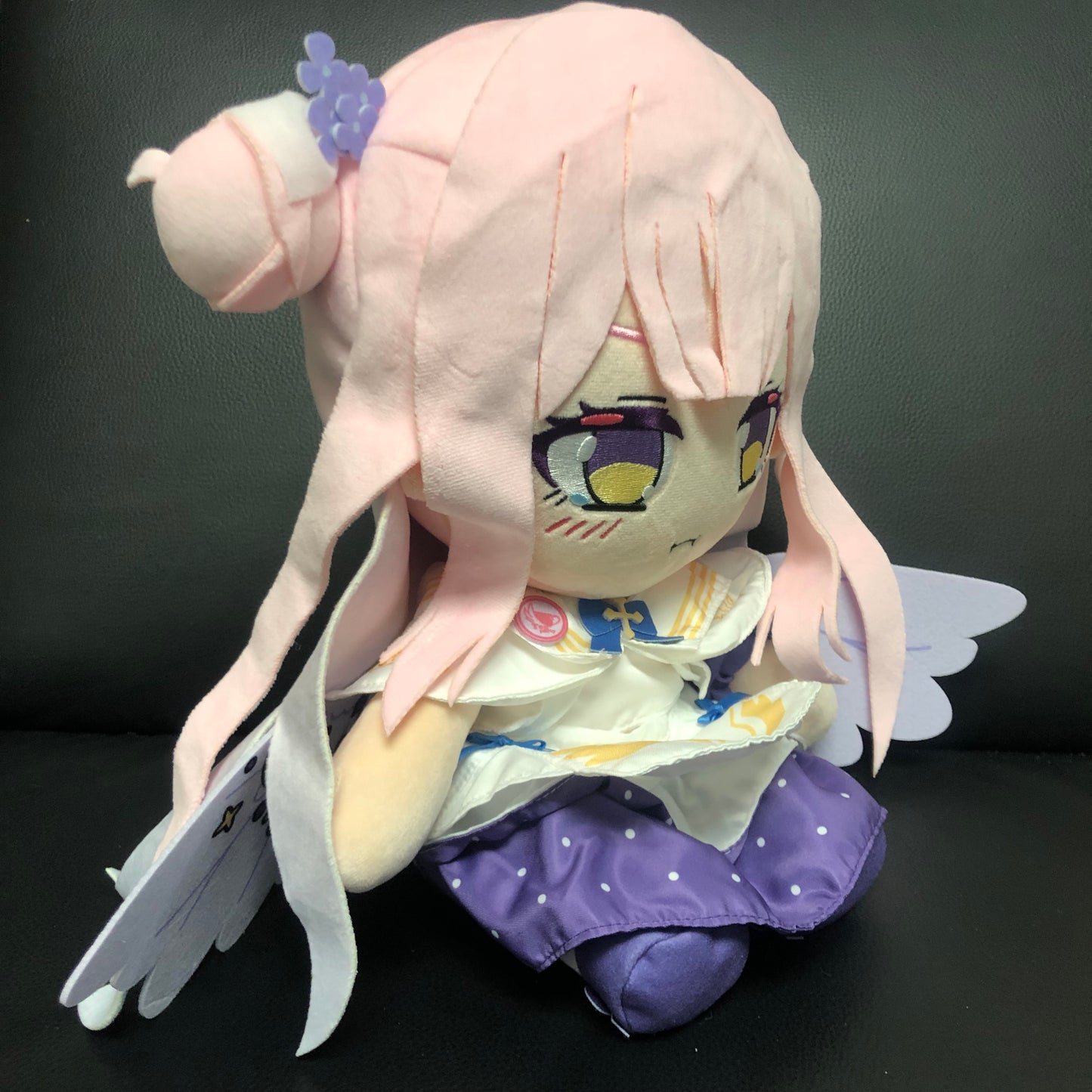 Smile House Fanmade Blue Anime Plushies Pink Hair 30CM Plush Doll
