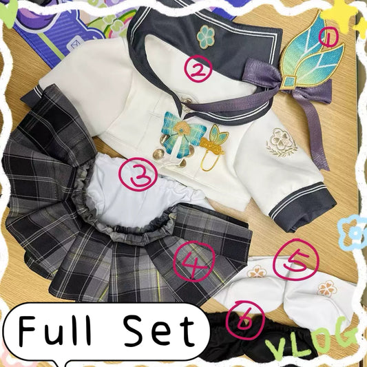 【Only Clothes】Smile House Honkai: Star Rail Plushies Firefly Plush Doll JK Suit Clothes