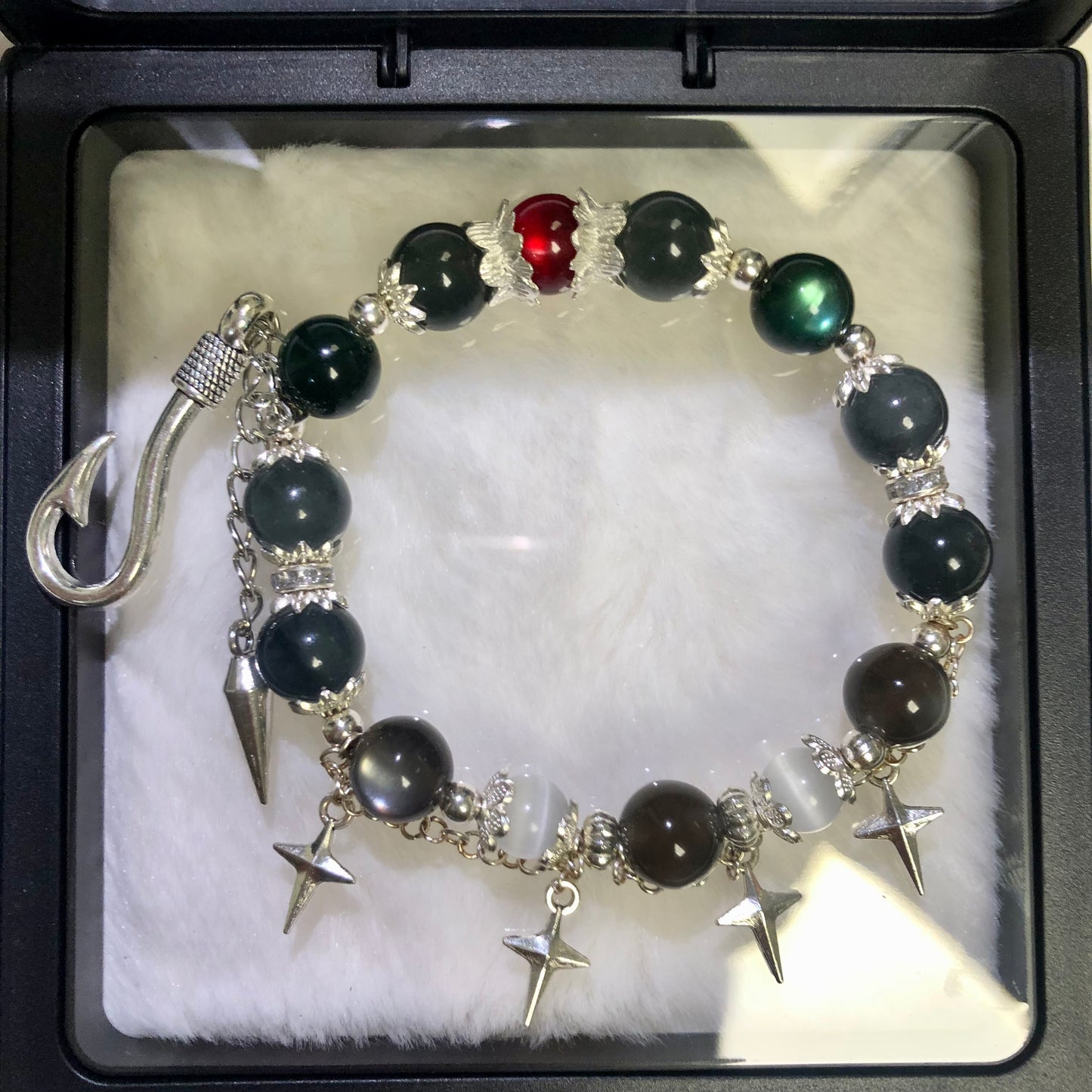 Free Shipping Smile House Zenless Zone Zero ZZZ Jane Doe Inspired Round Bracelet