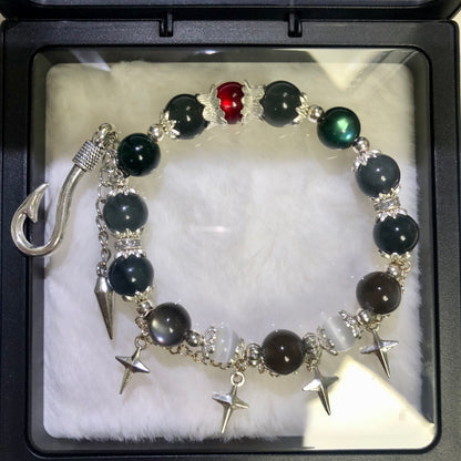Free Shipping Smile House Zenless Zone Zero ZZZ Jane Doe Inspired Round Bracelet