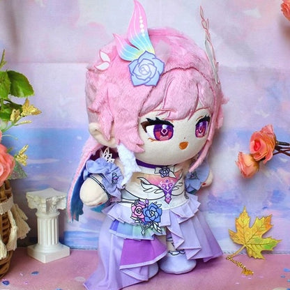 Smile House Fanmade Plushies Pink Hair Big Eyes Plush Doll 20CM