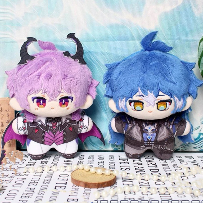 Smile House Fanmade Plushies Purple Blue HX Style Plush Doll 12CM