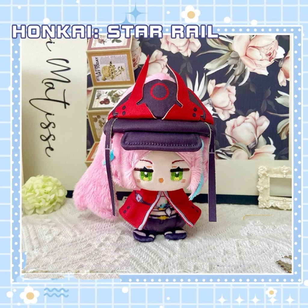 Smile House Honkai Star Rail Rappa Moze Cloak Plush Doll 12 CM