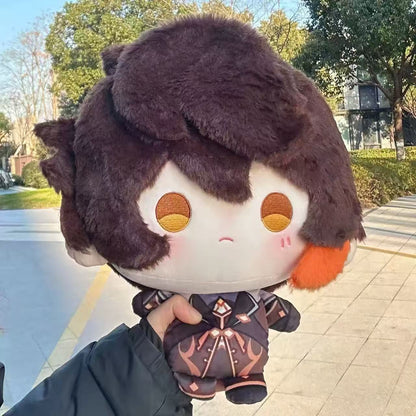 Smile House Fanmade Plushies Male Dark Brown Big Head 30CM Plush Doll