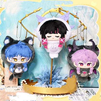 Smile House Fanmade Plushies Pink Purple Blue Plush Ball 12CM