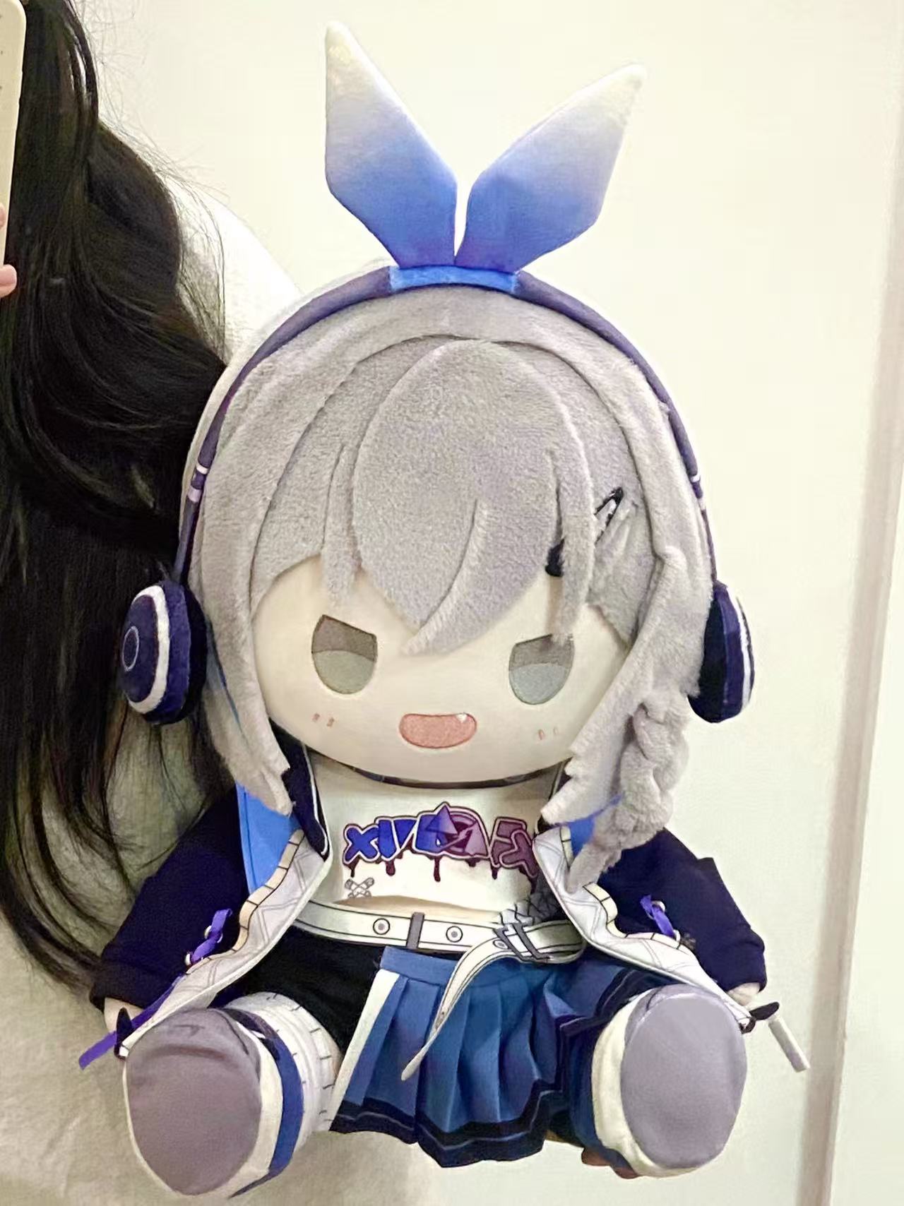 Smile House Fanart Plushies 40CM Staring Eyes Wolf Plush Doll Style10