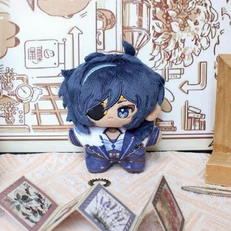 Smile House Genshin Impact Plushies Xiao Kaeya 12CM HX Style Plush Doll