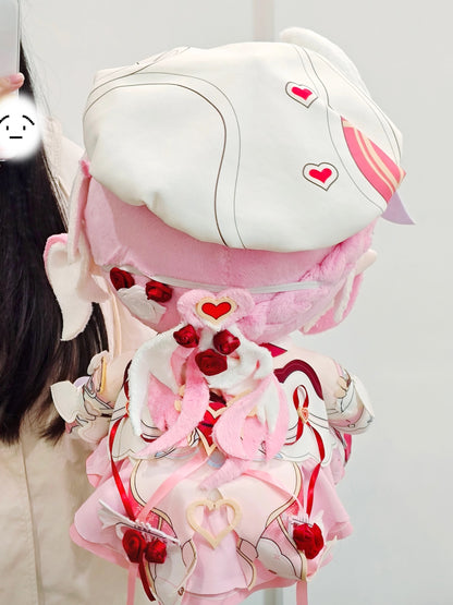 Smile House Fanart Plushtoy Pink Hair 40CM Staring Eyes Plush Doll