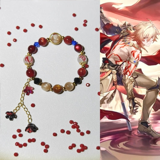 Smile House Honkai Star Rail Mydei Inspired Round Bracelet