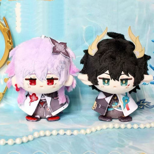 Smile House Honkai Star Rail Fanart Dan Heng • Permansor Terrae Evernight Cloak Plush Doll 12CM