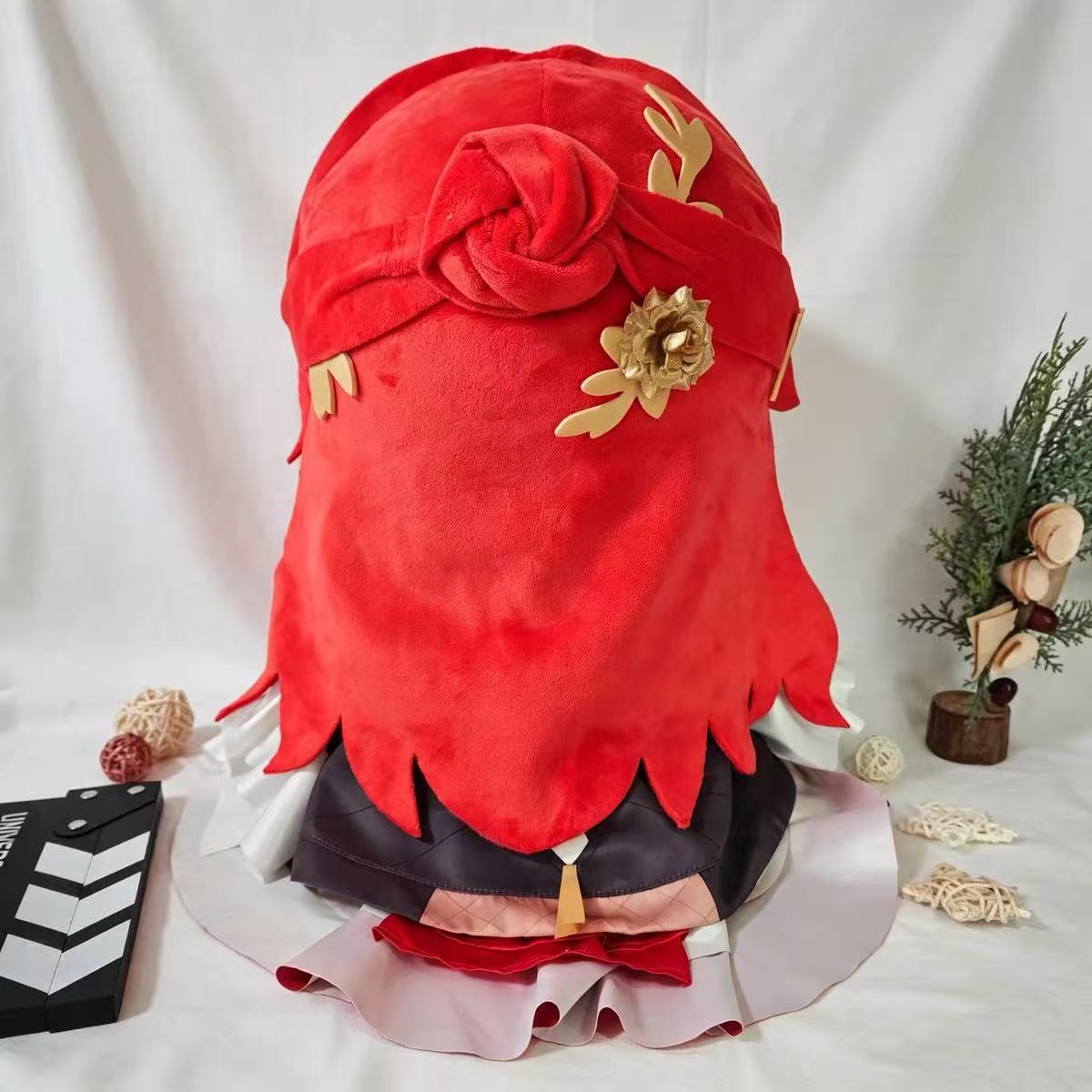 Smile House Fanart Plushies 40CM Staring Eyes Red Clothes Plush Doll Style15