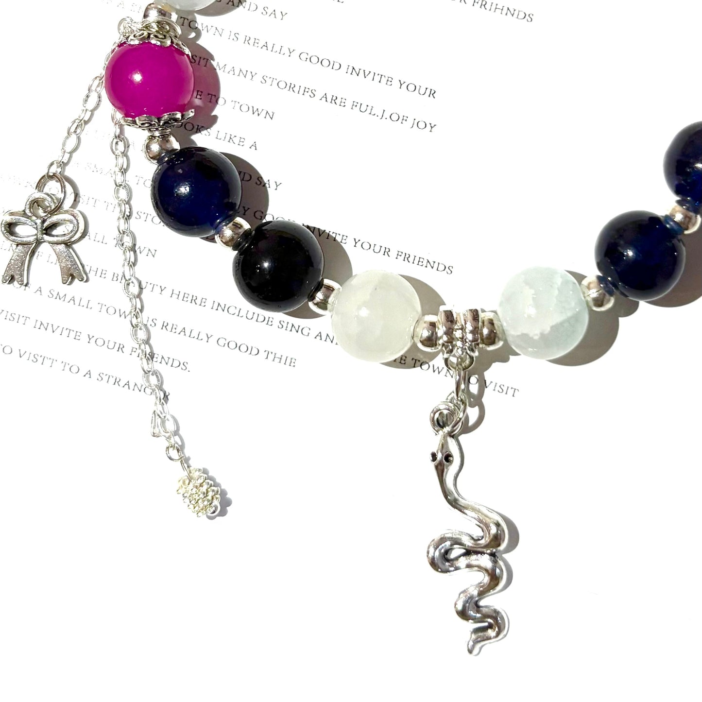 Smile House Game Fanmade Inspired Female Bracelet Snake Accessory
