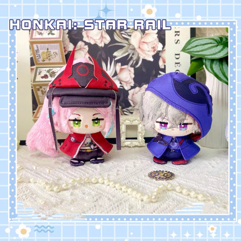 Smile House Honkai Star Rail Rappa Moze Cloak Plush Doll 12 CM