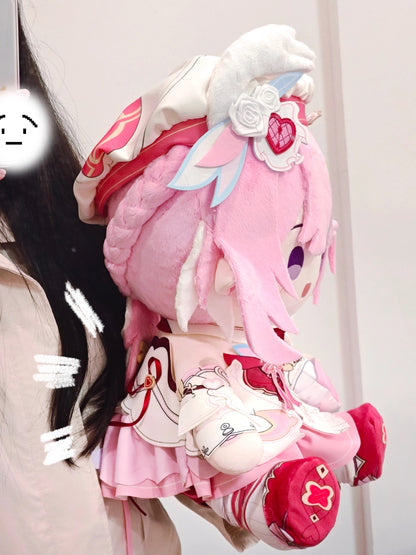 Smile House Fanart Plushtoy Pink Hair 40CM Staring Eyes Plush Doll