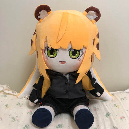 Smile House Fanart With Clothes Plushies Big Eyes Ver Yellow Hair Plush Doll 30CM Normal Ver