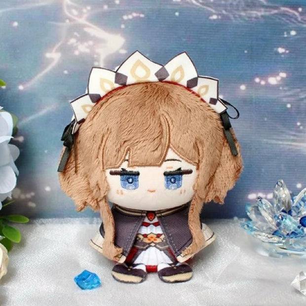 Smile House Genshin Impact Columbina 'Damselette' Snezhnaya Sandrone Cloak Plush Doll 12CM
